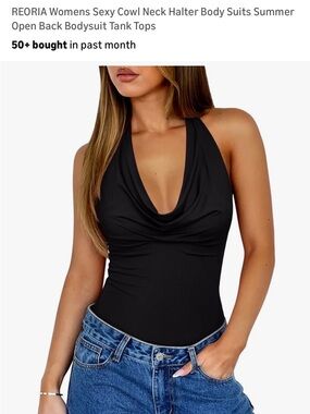Halter Bodysuit 🖤